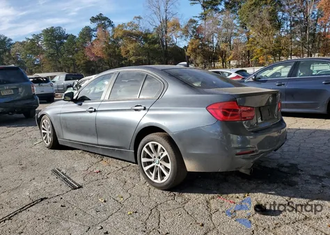 2017 BMW 320 I from USA, damaged, VIN WBA8E1G58HNU13324
